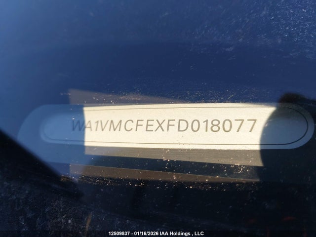 WA1VMCFEXFD018077 Audi Q7 Tdi/prestige