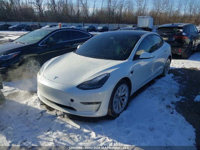 Продаж на аукціоні авто 2022 Tesla Model 3 Long Range, vin: 5YJ3E1EB3NF194238, номер лоту: 12509860