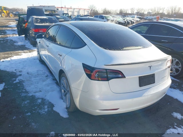 Продаж на аукціоні авто 2022 Tesla Model 3 Long Range, vin: 5YJ3E1EB3NF194238, номер лоту: 12509860