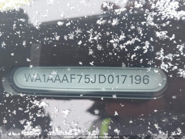 WA1AAAF75JD017196 Audi Q7 3.0t Komfort