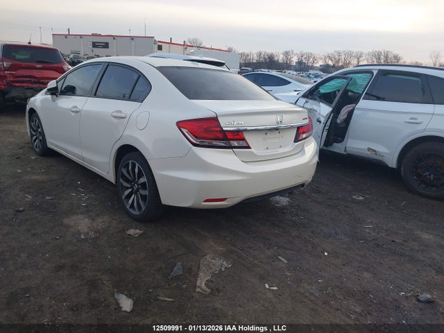 2013 Honda Civic Touring მანქანა იყიდება აუქციონზე, vin: 2HGFB2F77DH109353, აუქციონის ნომერი: 12509991