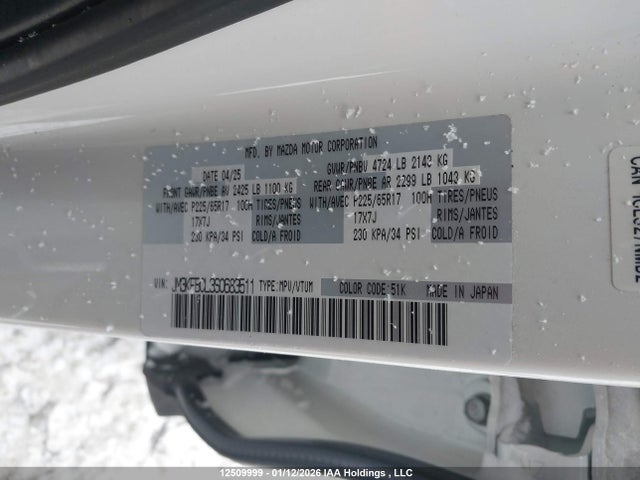 Mazda Cx-5 Gs/kuro 2025 JM3KFBCL3S0683511 Image 18