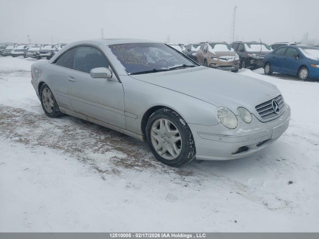 Aukcja sprzedaży 2001 Mercedes-benz Cl 500, vin: WDB2153751A011480, numer aukcji: 12510005