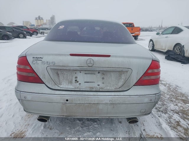Aukcja sprzedaży 2001 Mercedes-benz Cl 500, vin: WDB2153751A011480, numer aukcji: 12510005