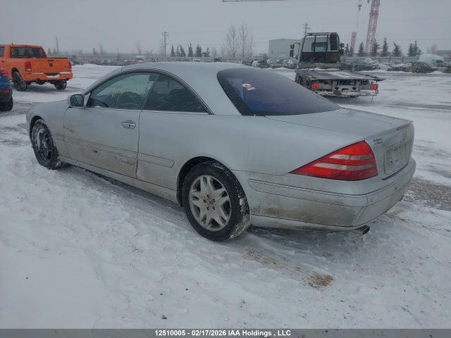 Aukcja sprzedaży 2001 Mercedes-benz Cl 500, vin: WDB2153751A011480, numer aukcji: 12510005