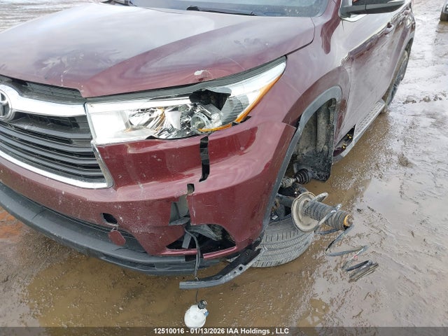 5TDJKRFH2GS327930 Toyota Highlander Xle