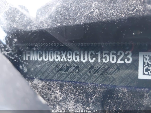 1FMCU0GX9GUC15623 Ford ESCAPE SE