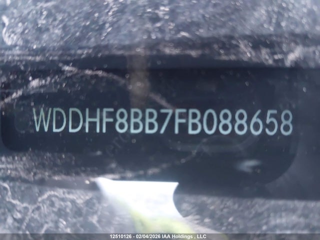 Aukcja sprzedaży 2015 Mercedes-benz E 300 4matic, vin: WDDHF8BB7FB088658, numer aukcji: 12510126