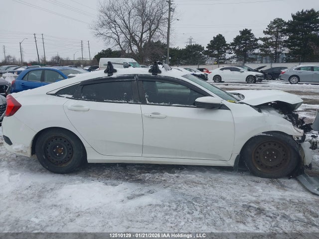 12510129 :رقم المزاد ، 2HGFC2F88JH027133 vin ، 2018 Honda Civic Ex 4dr مزاد بيع