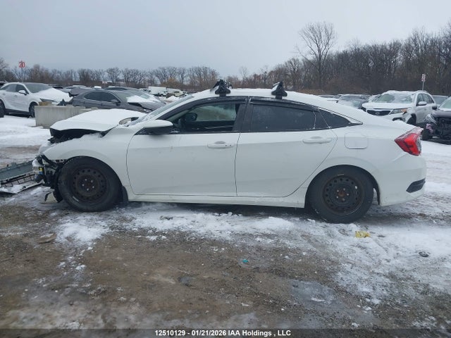 12510129 :رقم المزاد ، 2HGFC2F88JH027133 vin ، 2018 Honda Civic Ex 4dr مزاد بيع