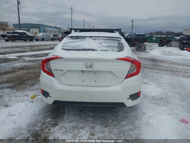 12510129 :رقم المزاد ، 2HGFC2F88JH027133 vin ، 2018 Honda Civic Ex 4dr مزاد بيع