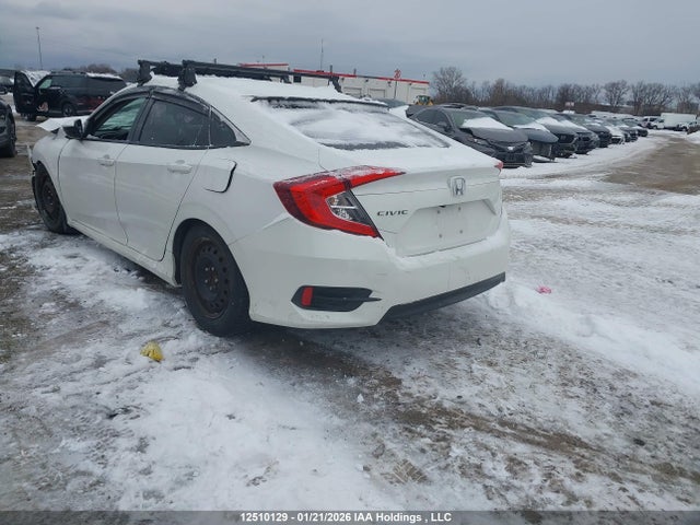 12510129 :رقم المزاد ، 2HGFC2F88JH027133 vin ، 2018 Honda Civic Ex 4dr مزاد بيع