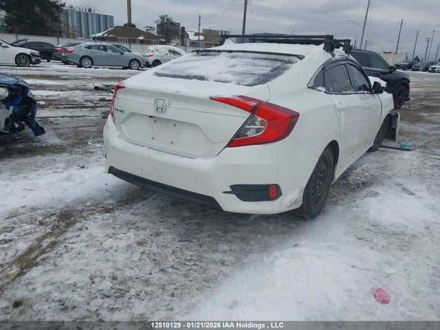 12510129 :رقم المزاد ، 2HGFC2F88JH027133 vin ، 2018 Honda Civic Ex 4dr مزاد بيع