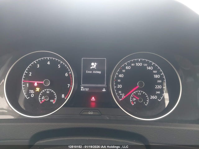 3VWG17AU6JM282548 Volkswagen GOLF S/SE