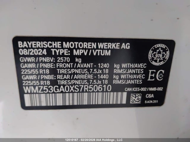 WMZ53GA0XS7R50610 Mini Se Countryman