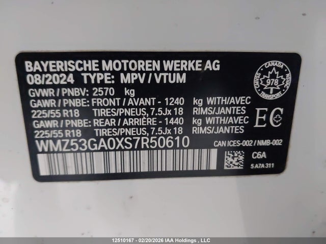 WMZ53GA0XS7R50610 Mini Se Countryman
