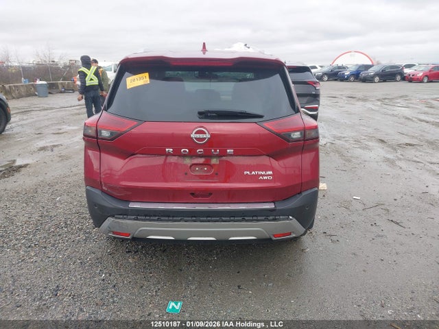 JN8BT3DD1PW313505 Nissan Rogue Platinum