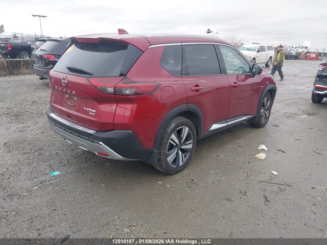 JN8BT3DD1PW313505 Nissan Rogue Platinum