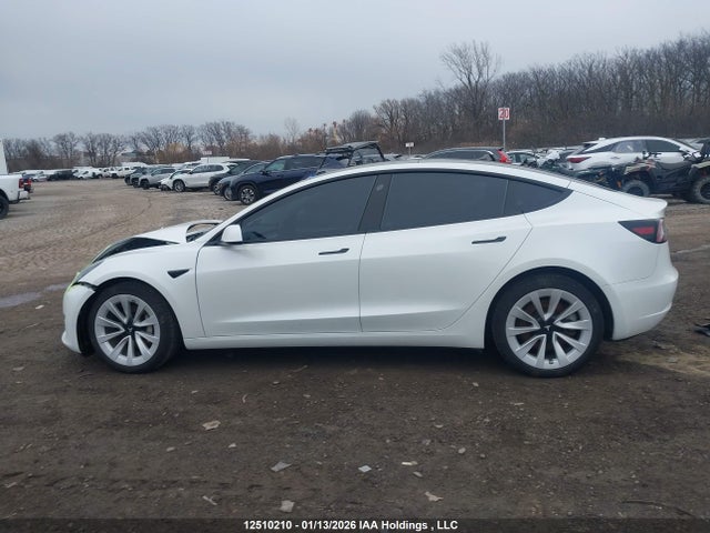 Aukcja sprzedaży 2022 Tesla Model 3 Long Range, vin: 5YJ3E1EB5NF346925, numer aukcji: 12510210