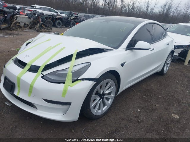 Aukcja sprzedaży 2022 Tesla Model 3 Long Range, vin: 5YJ3E1EB5NF346925, numer aukcji: 12510210