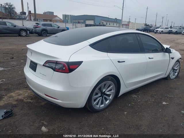 Aukcja sprzedaży 2022 Tesla Model 3 Long Range, vin: 5YJ3E1EB5NF346925, numer aukcji: 12510210