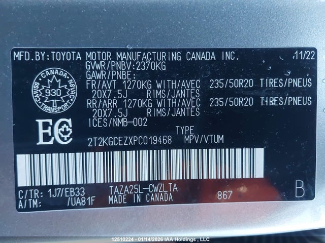 Lexus NX 350 2023 2T2KGCEZXPC019468 Image 9