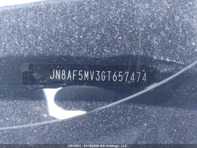 JN8AF5MV3GT657474 Nissan Juke S/sv/sl/nismo