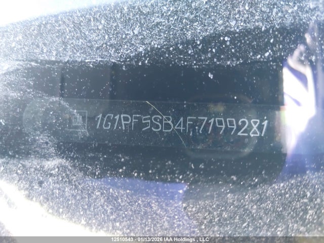 1G1PF5SB4F7199281 Chevrolet Cruze 2lt