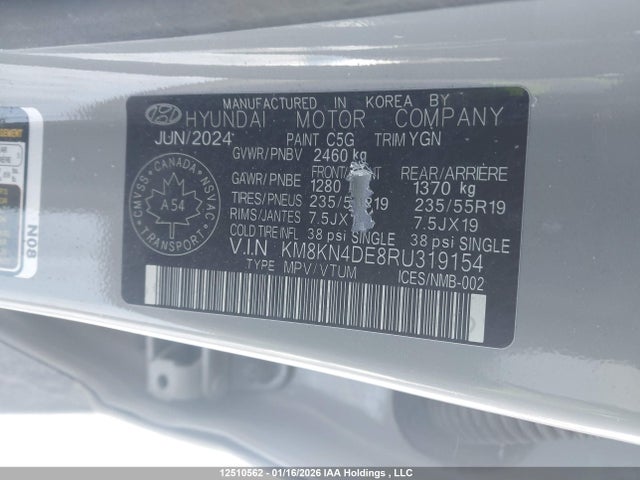 KM8KN4DE8RU319154 Hyundai Ioniq 5 Preferred Long Range