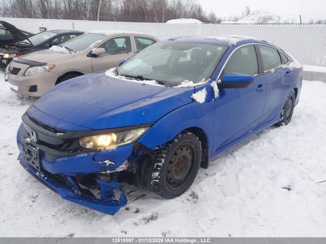 Honda Civic Lx 2019 2HGFC2F50KH011497 Image 2