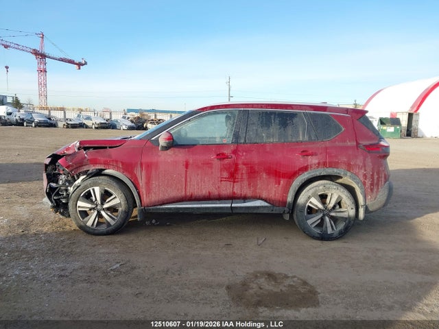 JN8BT3CB7NW332539 Nissan Rogue Sl