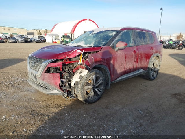 JN8BT3CB7NW332539 Nissan Rogue Sl