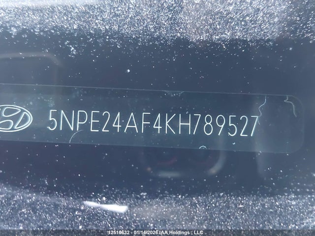 5NPE24AF4KH789527 Hyundai SONATA SE