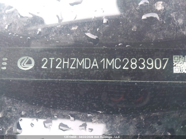 Продажа на аукционе авто 2021 Lexus Rx 350, vin: 2T2HZMDA1MC283907, номер лота: 12510668