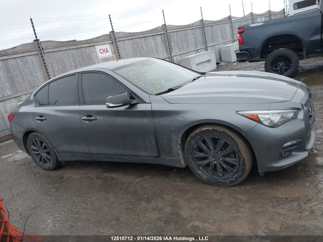 2017 Infiniti Q50 Premium/sport/se მანქანა იყიდება აუქციონზე, vin: JN1EV7AR3HM830444, აუქციონის ნომერი: 12510712