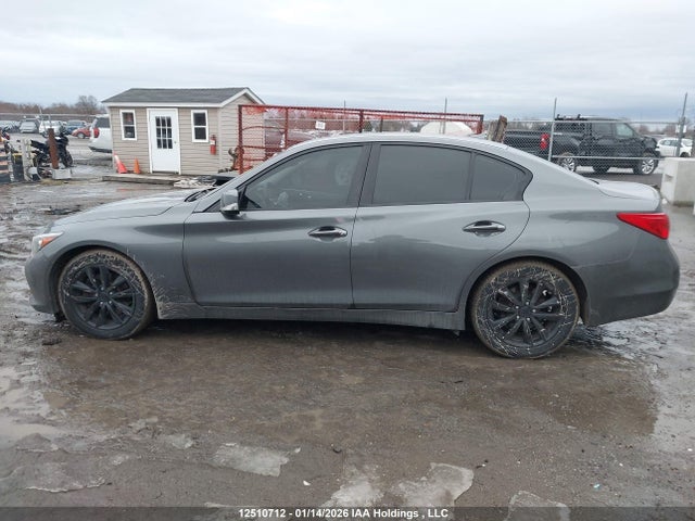 2017 Infiniti Q50 Premium/sport/se მანქანა იყიდება აუქციონზე, vin: JN1EV7AR3HM830444, აუქციონის ნომერი: 12510712