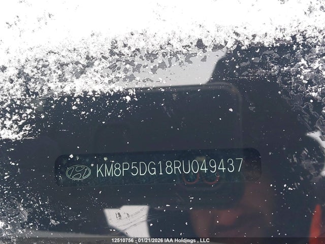 KM8P5DG18RU049437 Hyundai Santa Fe Ultimate Calligraphy Hybrid Awd Nhl Special Edition