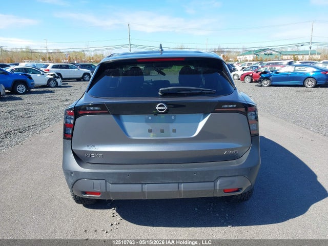 2025 Nissan Kicks Sv მანქანა იყიდება აუქციონზე, vin: 3N8AP6CB0SL326164, აუქციონის ნომერი: 12510763