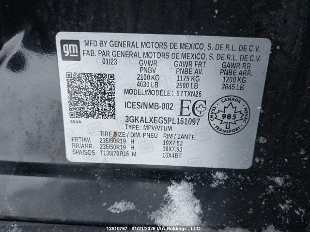 3GKALXEG5PL161097 GMC Terrain Denali