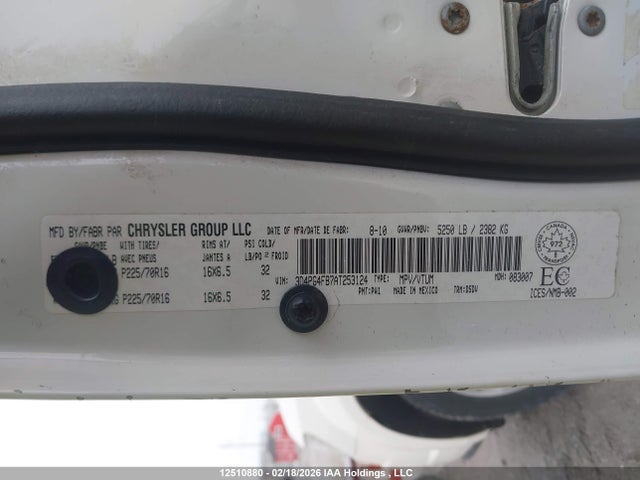 Aukcja sprzedaży 2012 Dodge Journey Cvp/se Plus, vin: 3C4PDCAB7CT134970, numer aukcji: 12510880