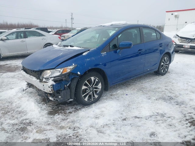 Honda Civic Lx 2015 2HGFB2F57FH046885 Image 2