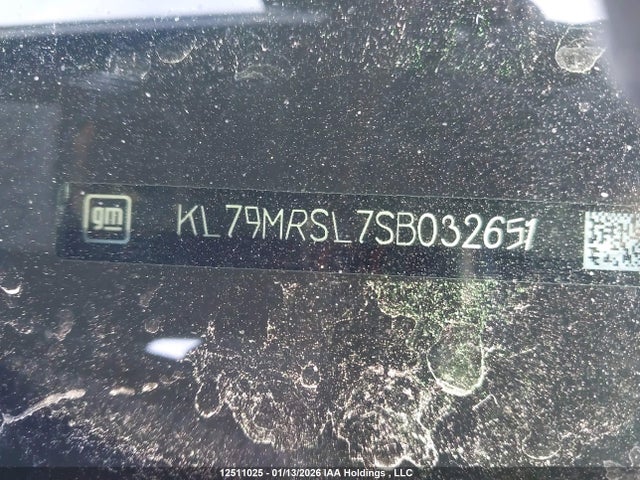KL79MRSL7SB032651 Chevrolet Trailblazer Lt