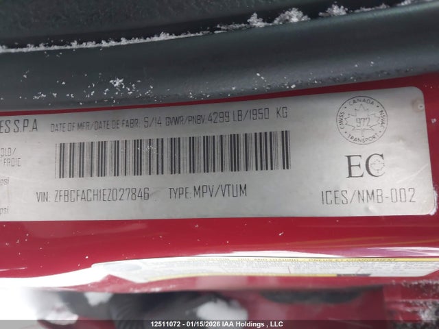 Fiat 500l Lounge 2014 ZFBCFACH1EZ027846 Image 9
