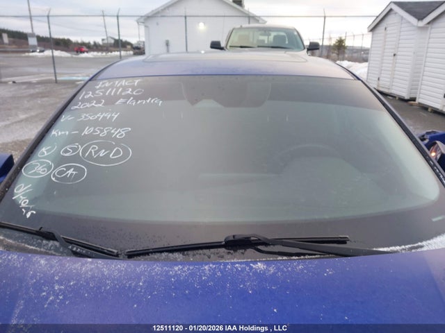 KMHLM4AG1NU350494 Hyundai Elantra Preferred Ivt With Sun And Tech Package