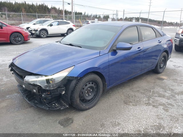 KMHLM4AG1NU350494 Hyundai Elantra Preferred Ivt With Sun And Tech Package