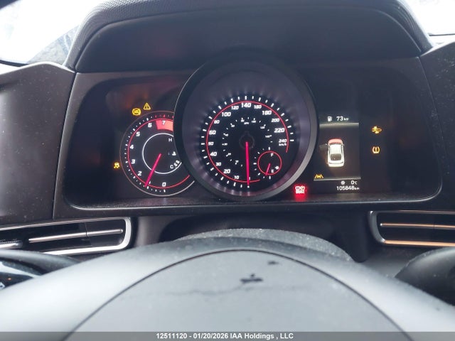 KMHLM4AG1NU350494 Hyundai Elantra Preferred Ivt With Sun And Tech Package