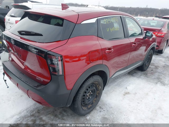 12511155 :رقم المزاد ، 3N8AP6CB7SL409669 vin ، 2025 Nissan Kicks مزاد بيع