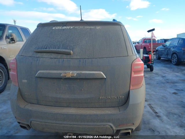 Aukcja sprzedaży 2016 Chevrolet Equinox Ltz, vin: 2GNFLGE33G6253335, numer aukcji: 12511194