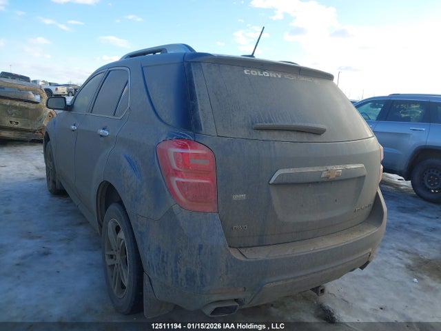 Aukcja sprzedaży 2016 Chevrolet Equinox Ltz, vin: 2GNFLGE33G6253335, numer aukcji: 12511194