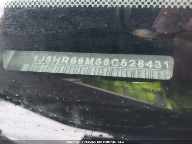 Продаж на аукціоні авто 2008 Jeep Grand Cherokee Overland, vin: 1J8HR68M58C528431, номер лоту: 12511195